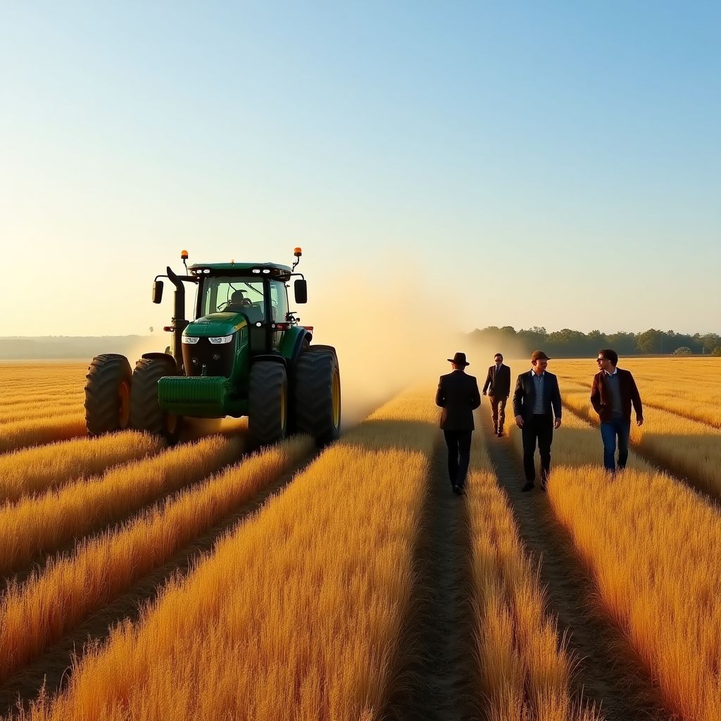 Visita a proyecto de inversión agrícola